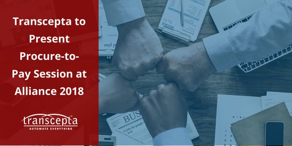 Procure-to-Pay Session at Alliance 2018